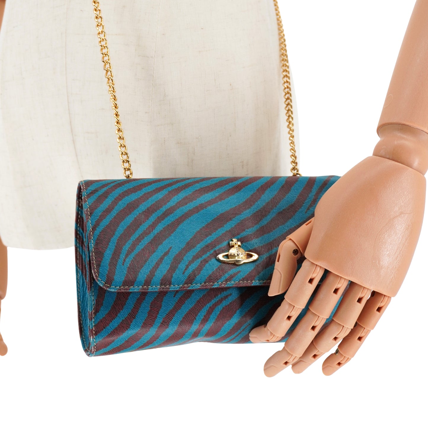 Bolso Vivienne Westwood Crossbody Zebra Print