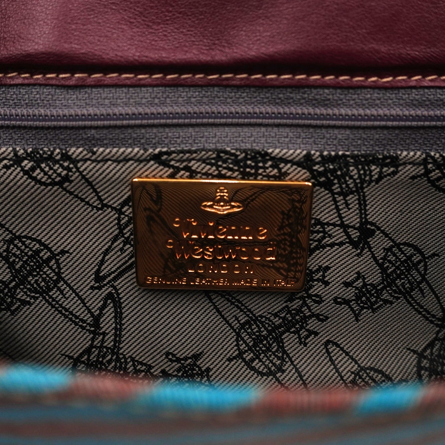Bolso Vivienne Westwood Crossbody Zebra Print