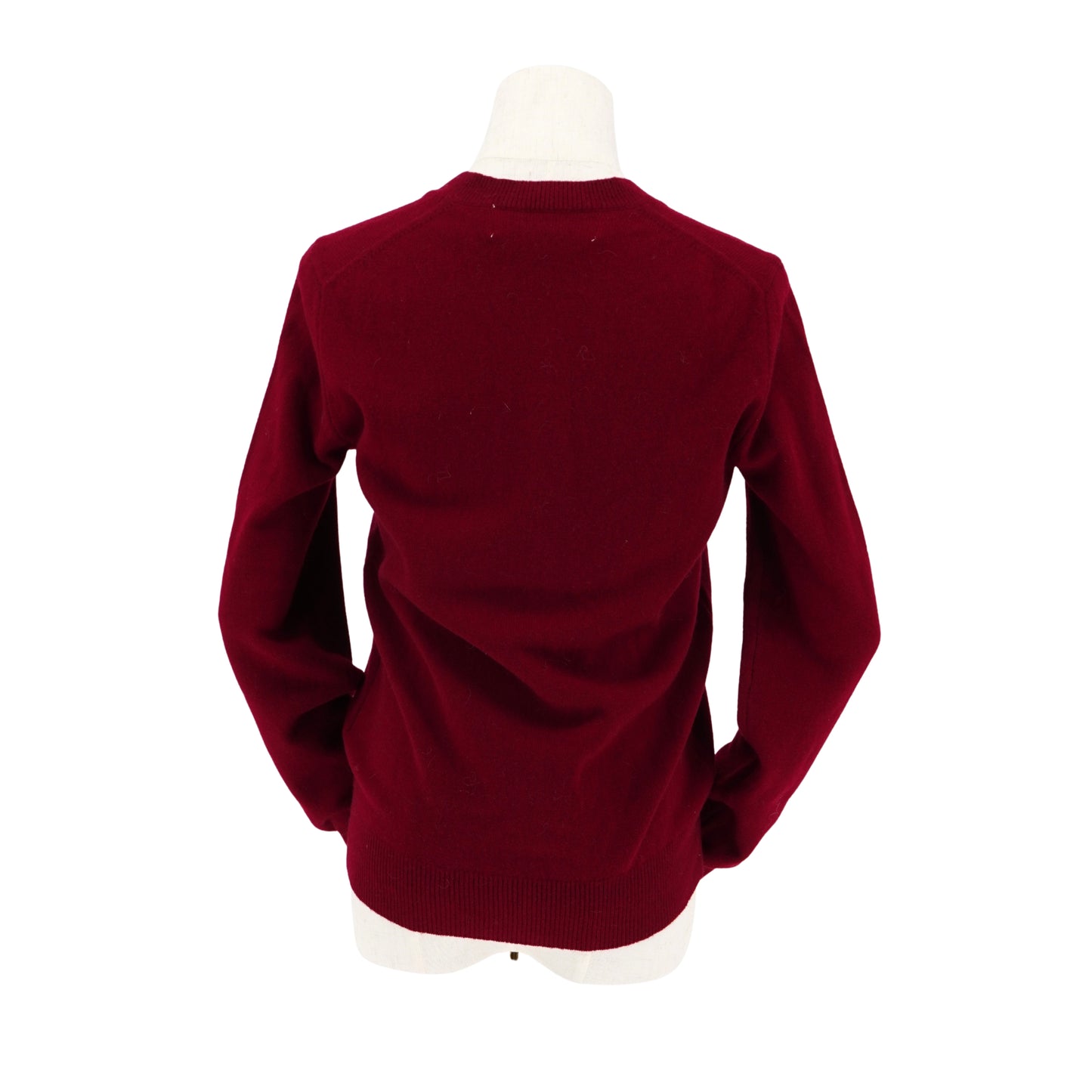 Suéter Comme des Garçons Cardigan Black Heart Patch PLAY