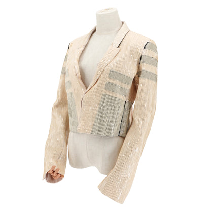 Chamarra Rick Owens Sequin Cropped