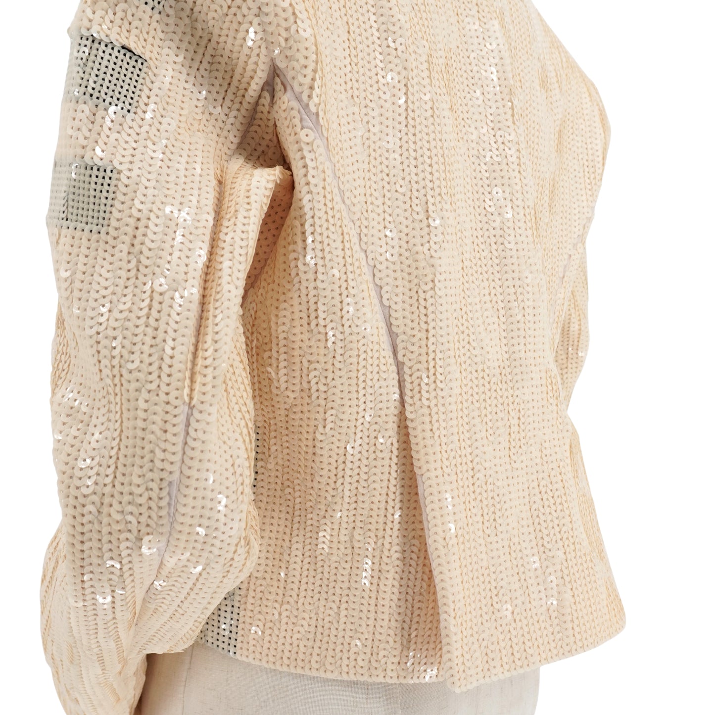 Chamarra Rick Owens Sequin Cropped
