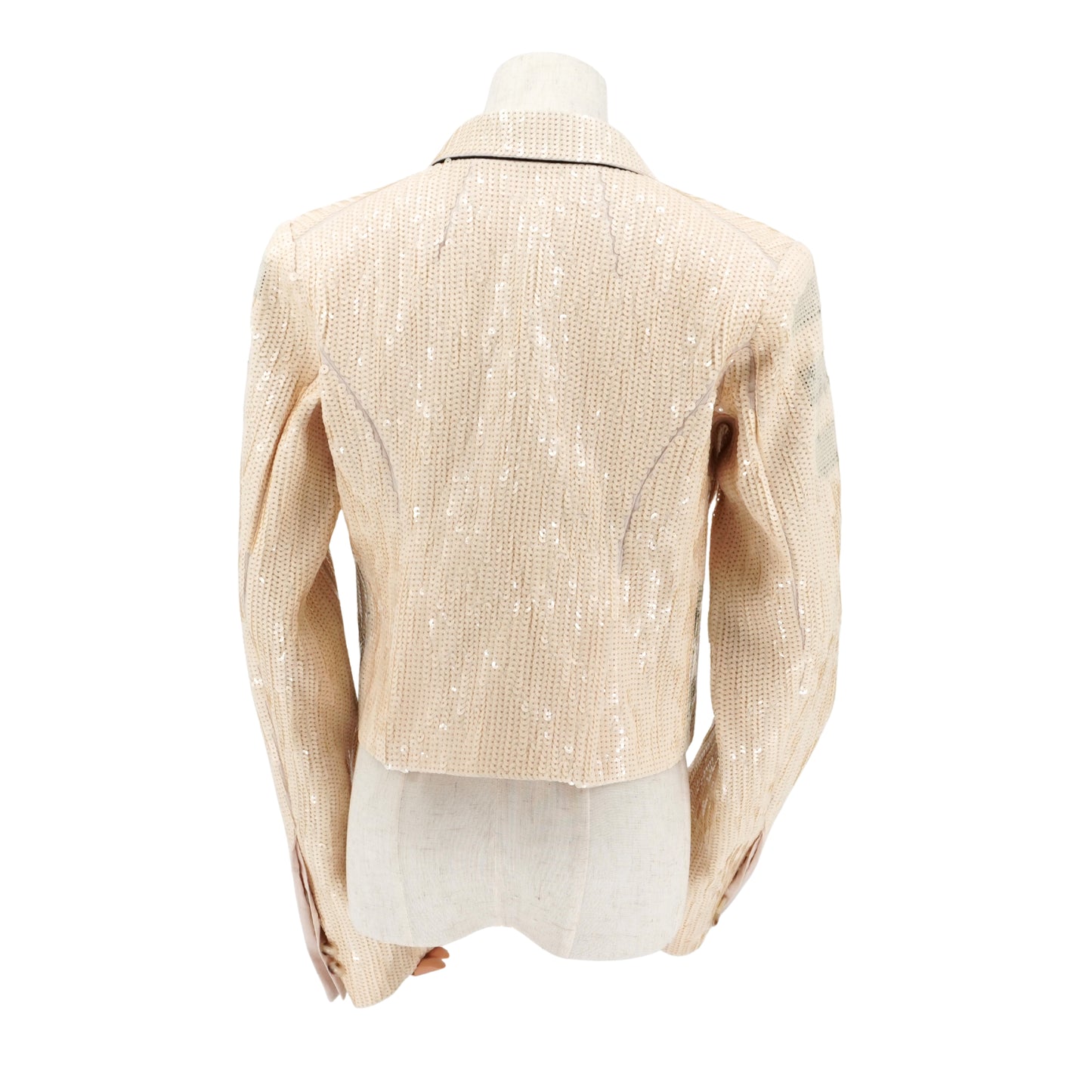 Chamarra Rick Owens Sequin Cropped