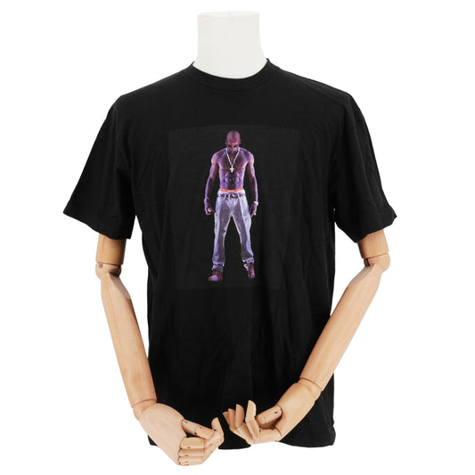 Playera Supreme Tupac Hologram Tee Black