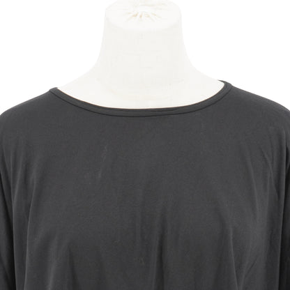 Rick Owens Blusa DRKSHDW Cropped Batwing Black