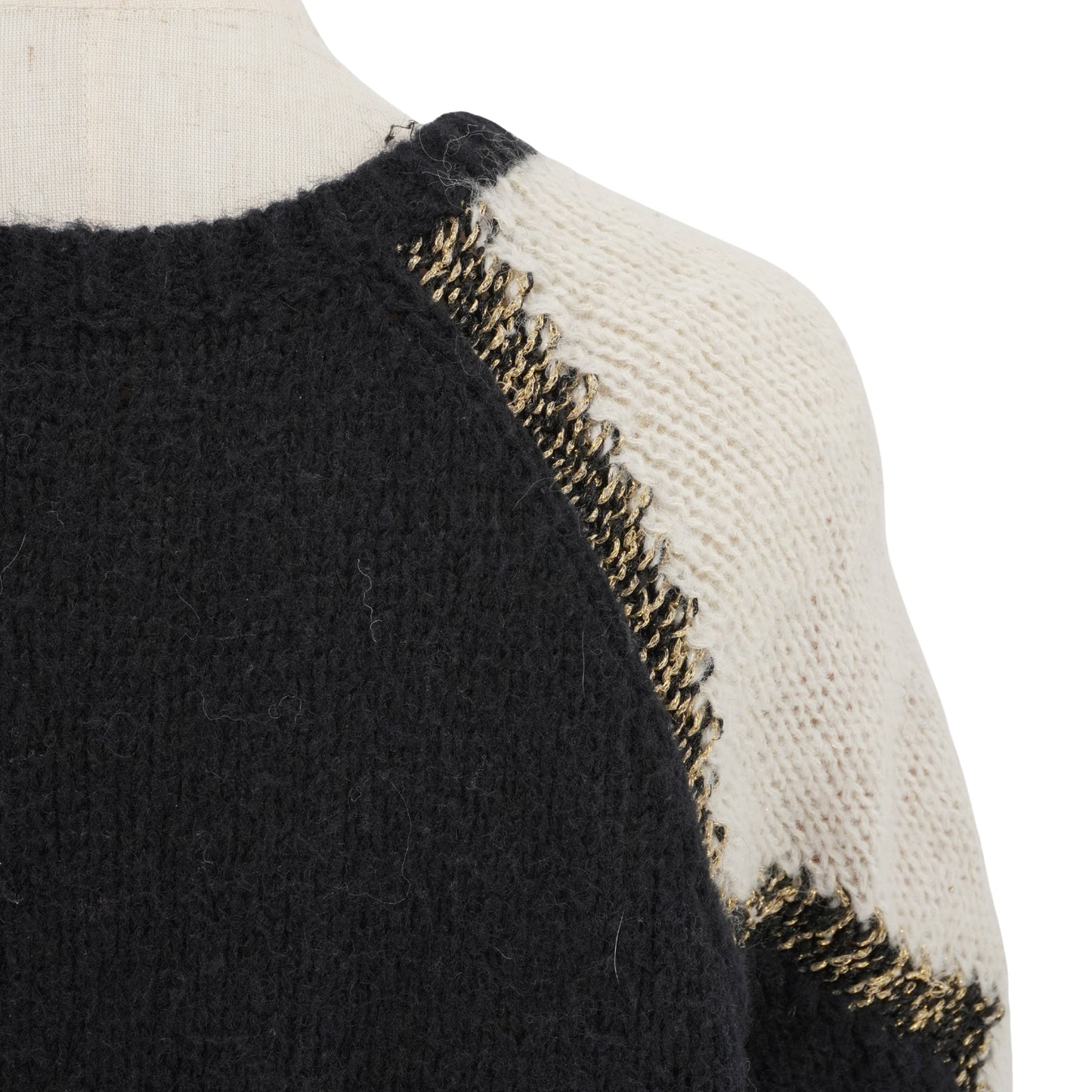 Sueter Saint Laurent Color Blocked