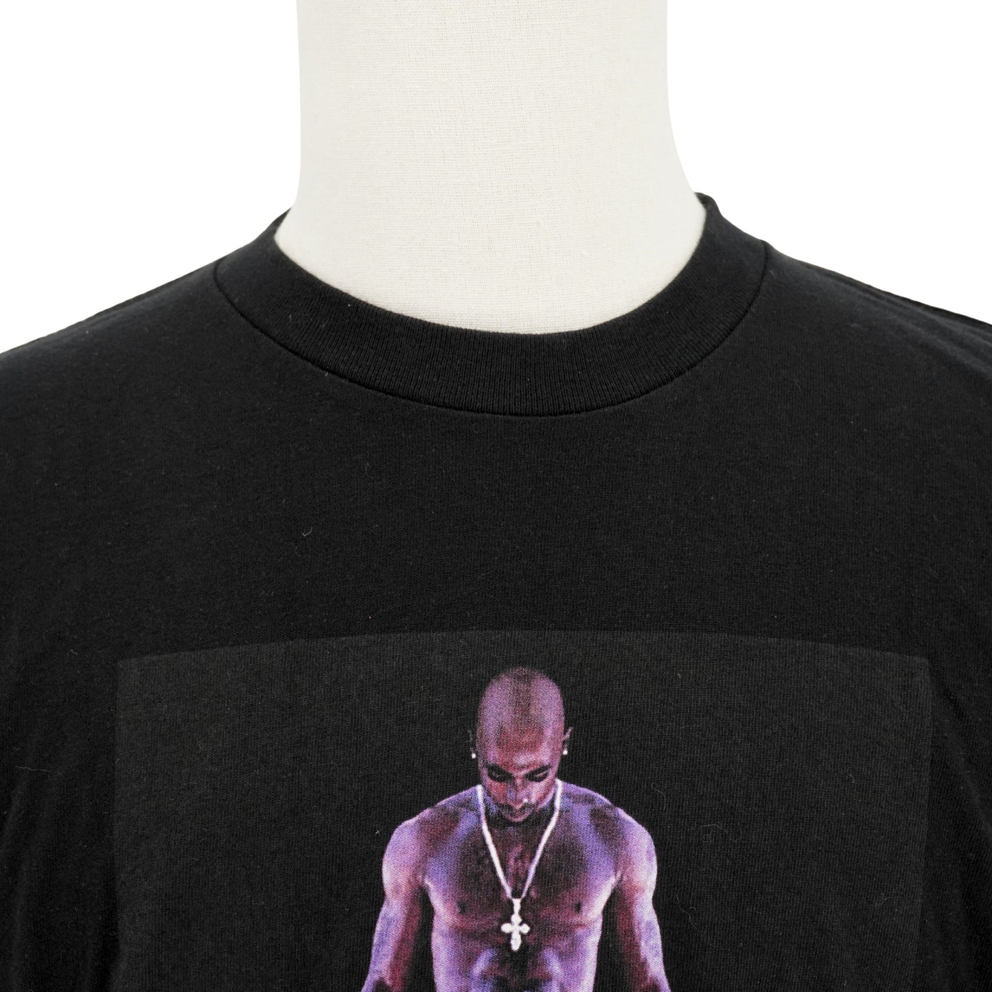 Playera Supreme Tupac Hologram Tee Black