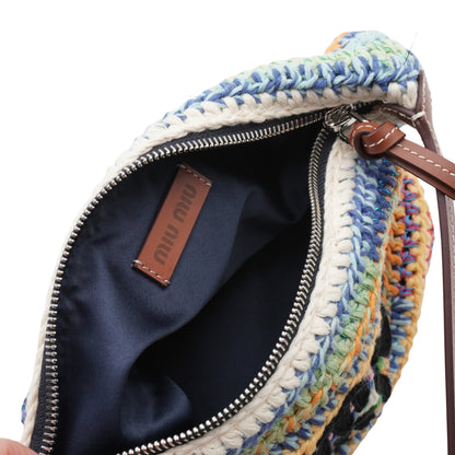 Bolsa Miu Miu de Hombro Crochet