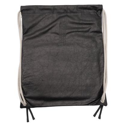 Backpack Rick Owens Leather Drawstring Lido