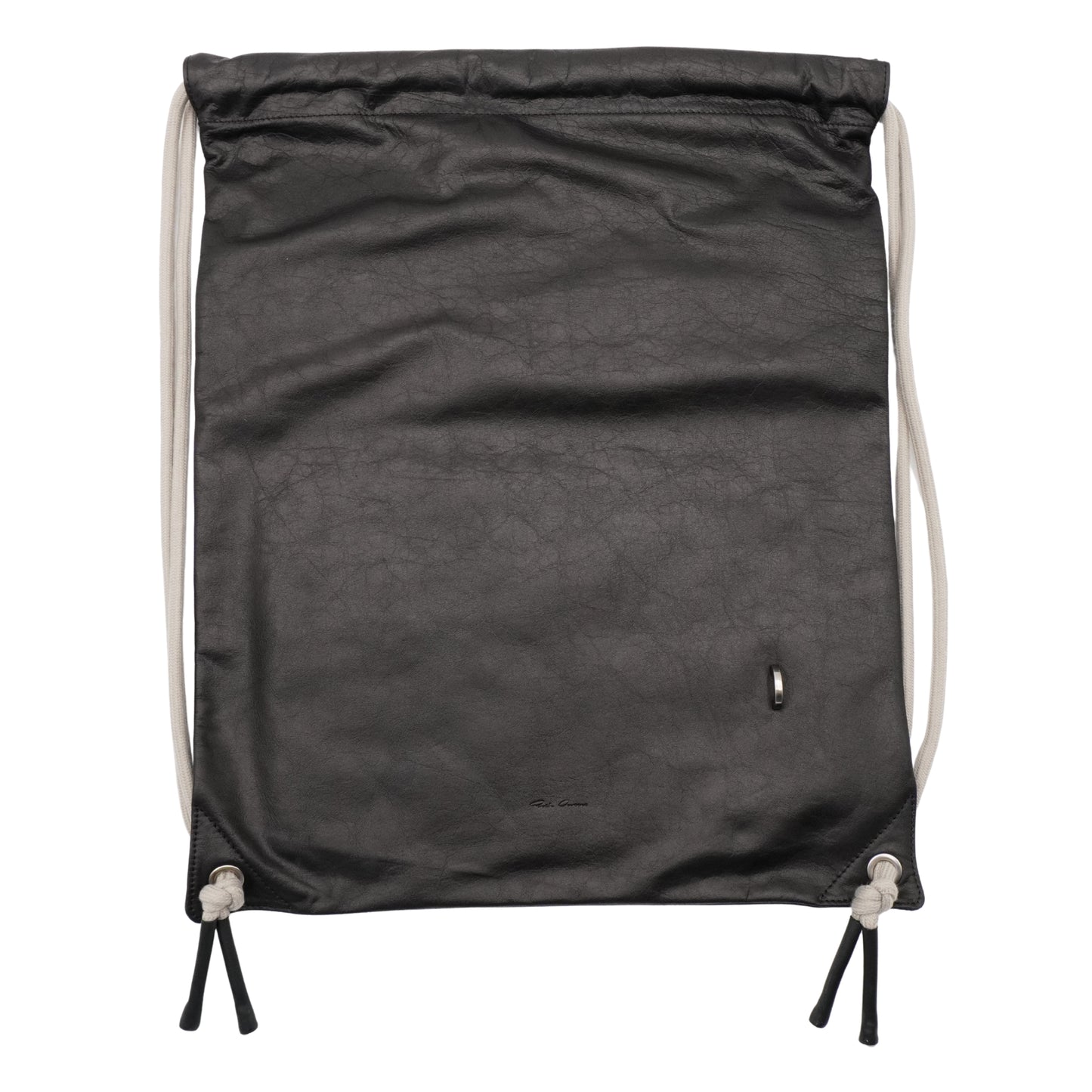 Backpack Rick Owens Leather Drawstring Lido