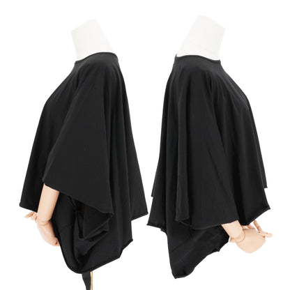 Rick Owens Blusa DRKSHDW Cropped Batwing Black