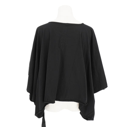 Rick Owens Blusa DRKSHDW Cropped Batwing Black