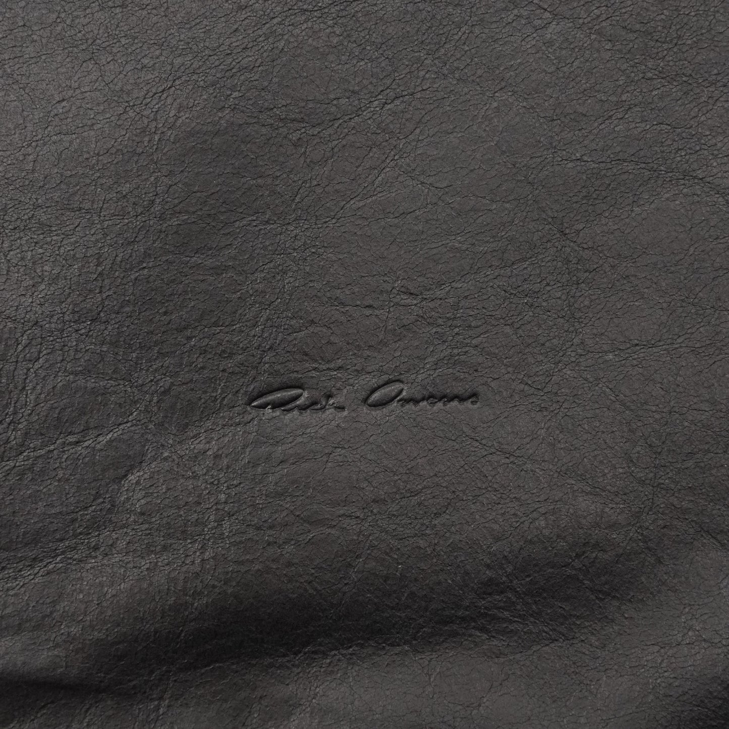 Backpack Rick Owens Leather Drawstring Lido