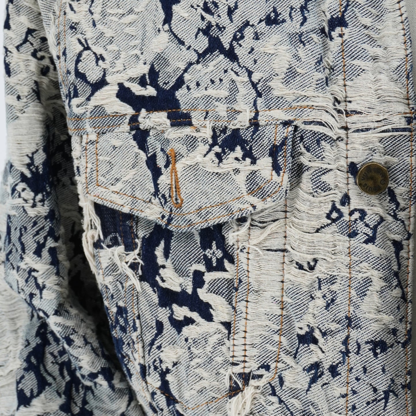 Louis Vuitton Chamarra Denim Trucker