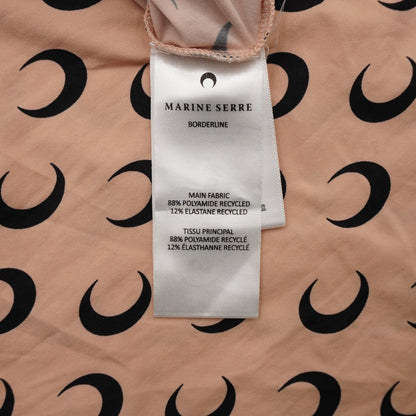 Marine Serre Playera Moon Print Manga Larga