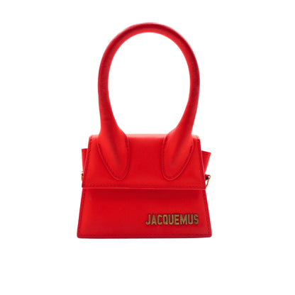 Jacquemus Bolsa Le Chiquito Rojo Mate