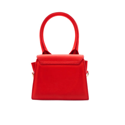 Jacquemus Bolsa Le Chiquito Rojo Mate