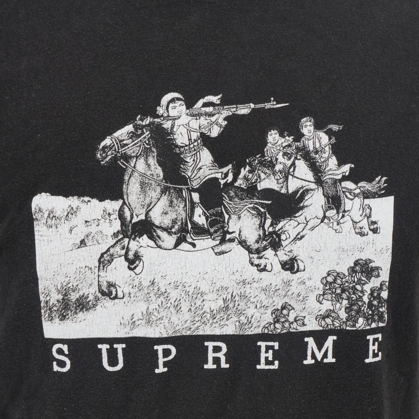 Playera Supreme Graphic Tee Horse Riding
