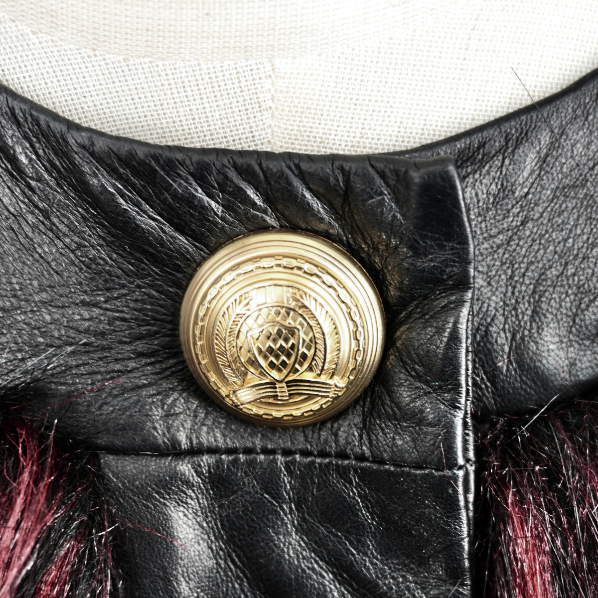 Chamarra Balmain HM Red