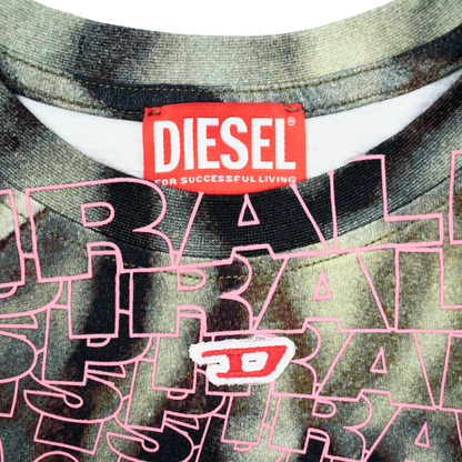 Playera Diesel T-Just Spiral Control Graphic