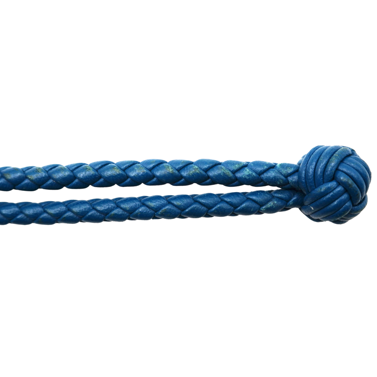 Pulsera Bottega Veneta Intrecciato Azul