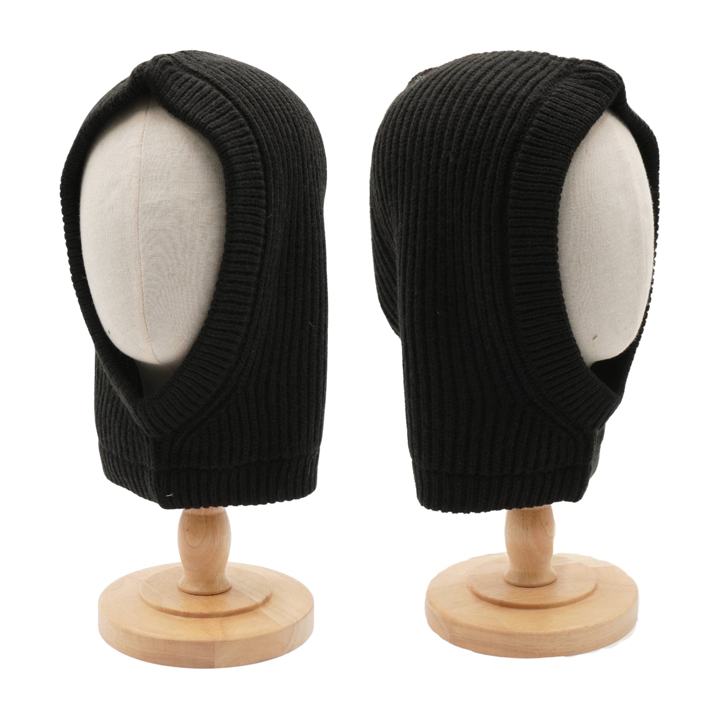 Gorro Rick Owens Balaclava Black Knit