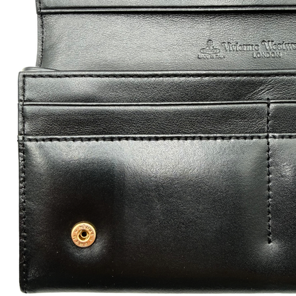 Cartera Vivienne Westwood Bone Negro