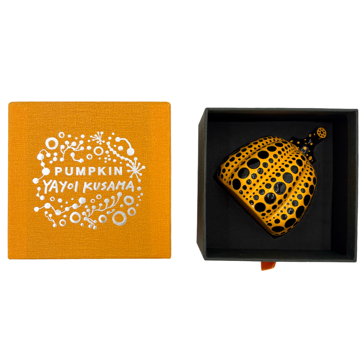 Escultura decorativa Yayoi Kusama Calabaza Amarillo