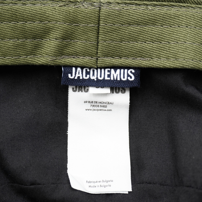 Bucket Hat Jacquemus Le bob Artichaut Verde Distressed