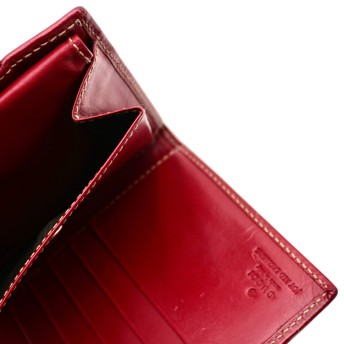 Cartera Gucci GG Supreme Web Roja