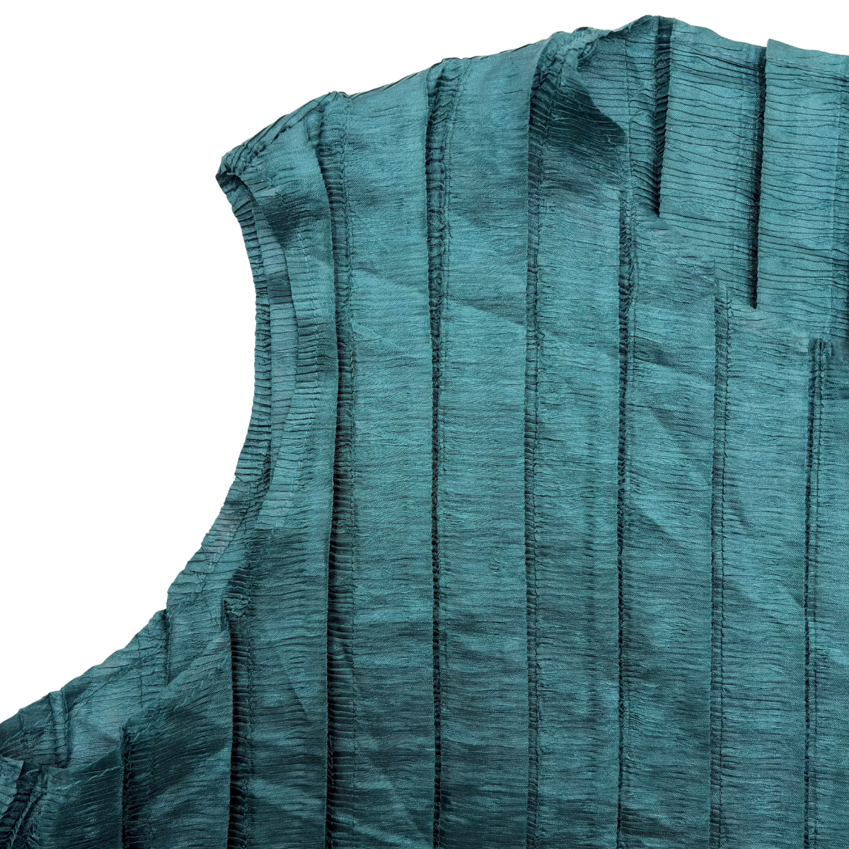 Vestido Issey Miyake Pleats Please Teal
