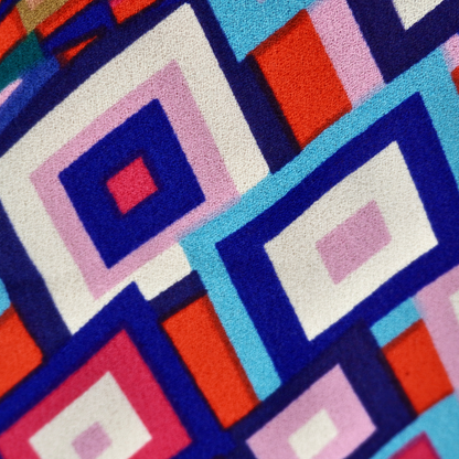 Vestido Dries Van Noten Knitted Patchwork