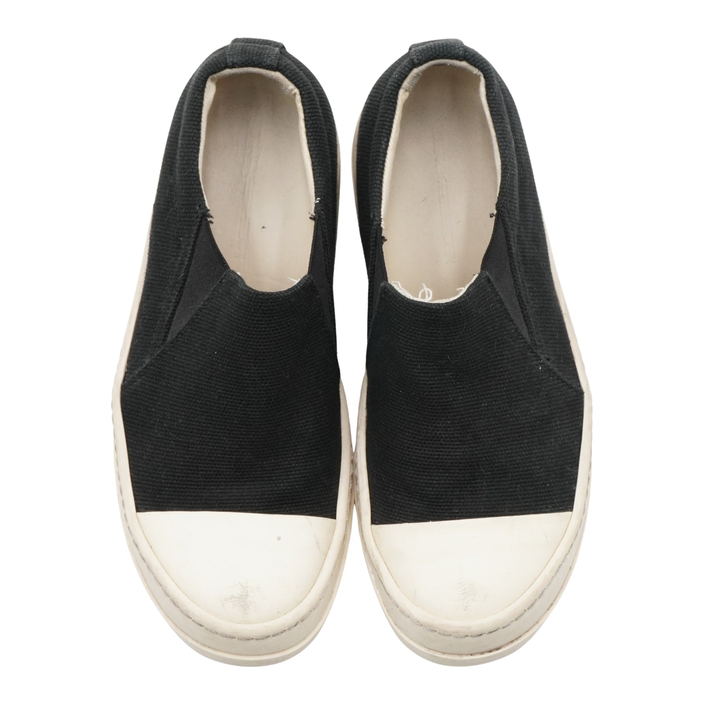 Calzado Rick Owens Canvas Slip-On Sneakers