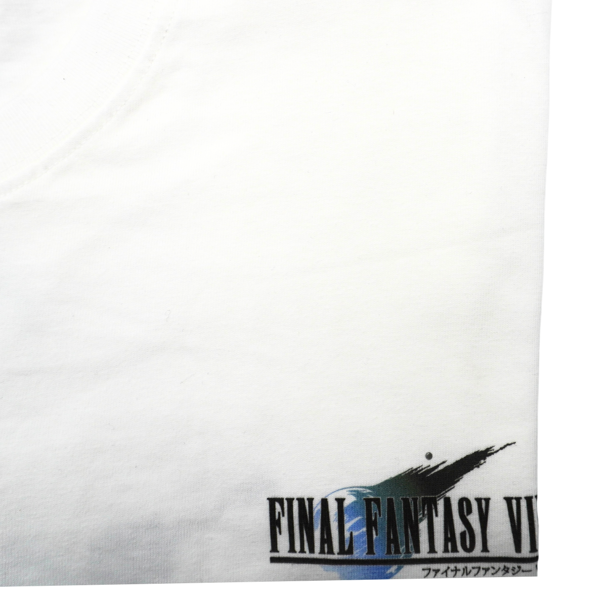 Playera Anime White Final Fantasy PS2
