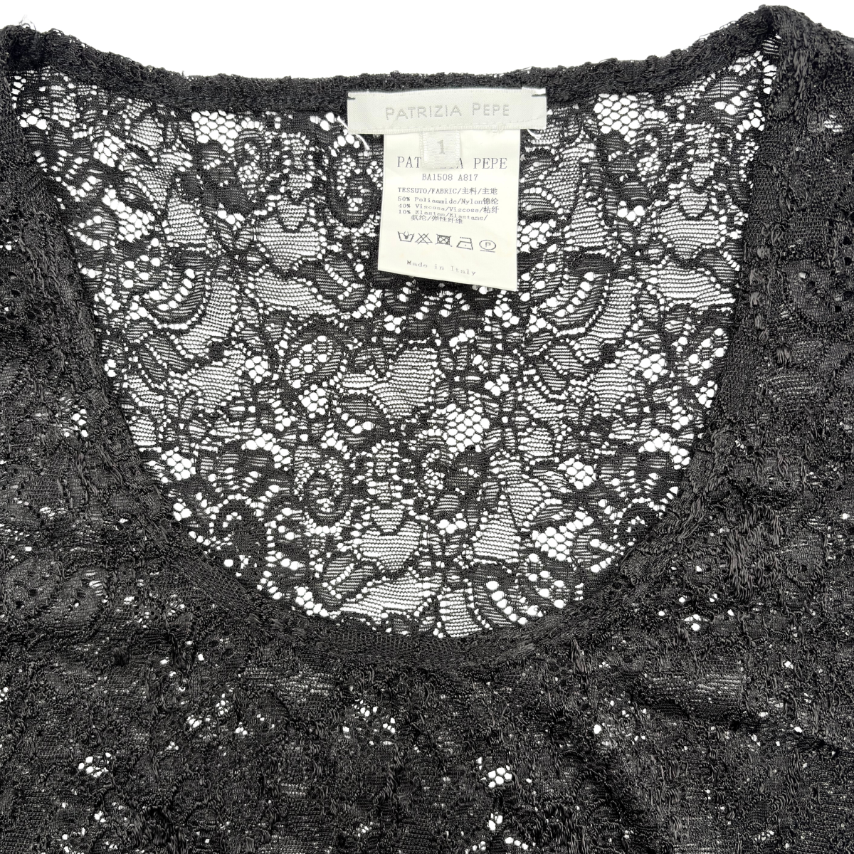 Vestido Patrizia Pepe Encaje