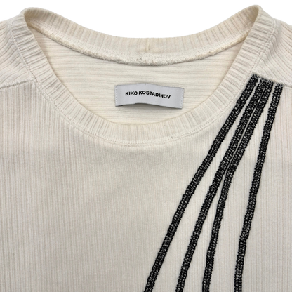 Playera Kiko Kostadinov Knitted Striped