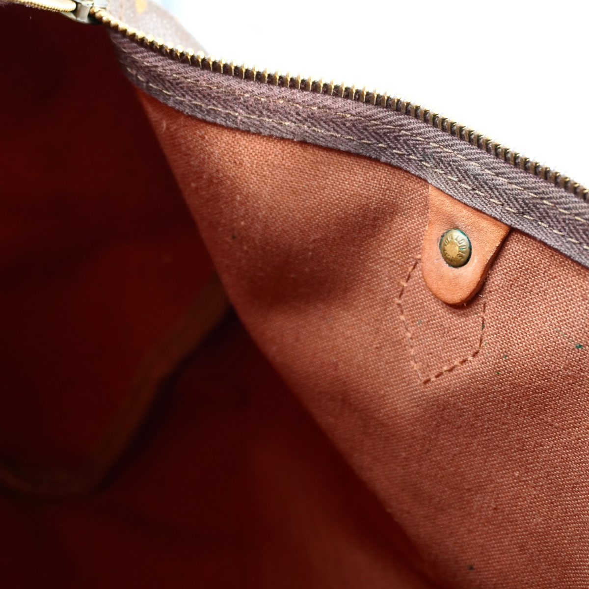 Bolsa Louis Vuitton Speedy Duffle 35 Brown Canvas Monogram