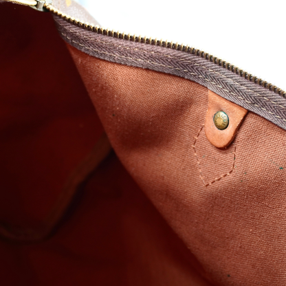 Bolsa Louis Vuitton Speedy Duffle 35 Brown Canvas Monogram