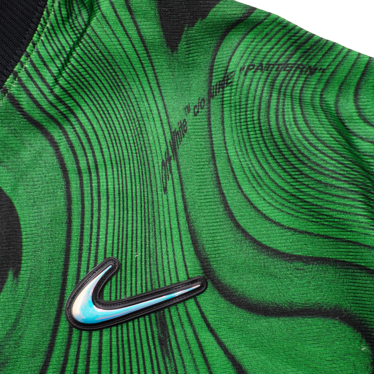 Playera Nike x Off-White Verde