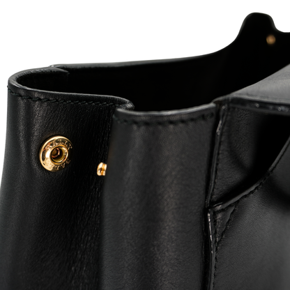 Bolsa Bally Lightning Bolt B-Turn Satchel 