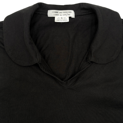 Playera Comme des Garçons Collar Negro