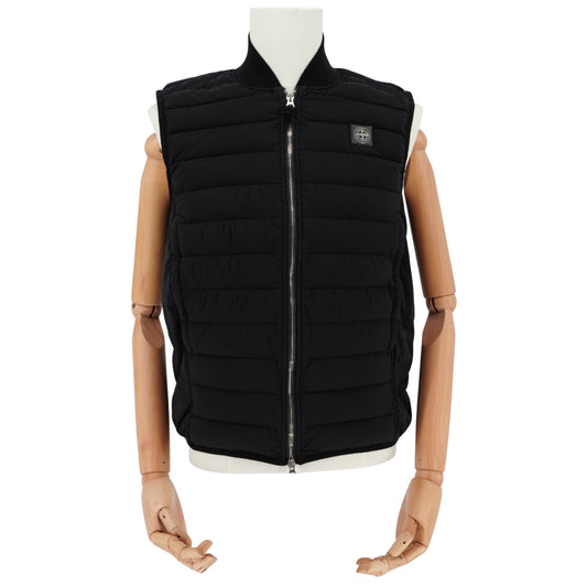 Chamarra Stone Island Chaleco Negro Down Vest