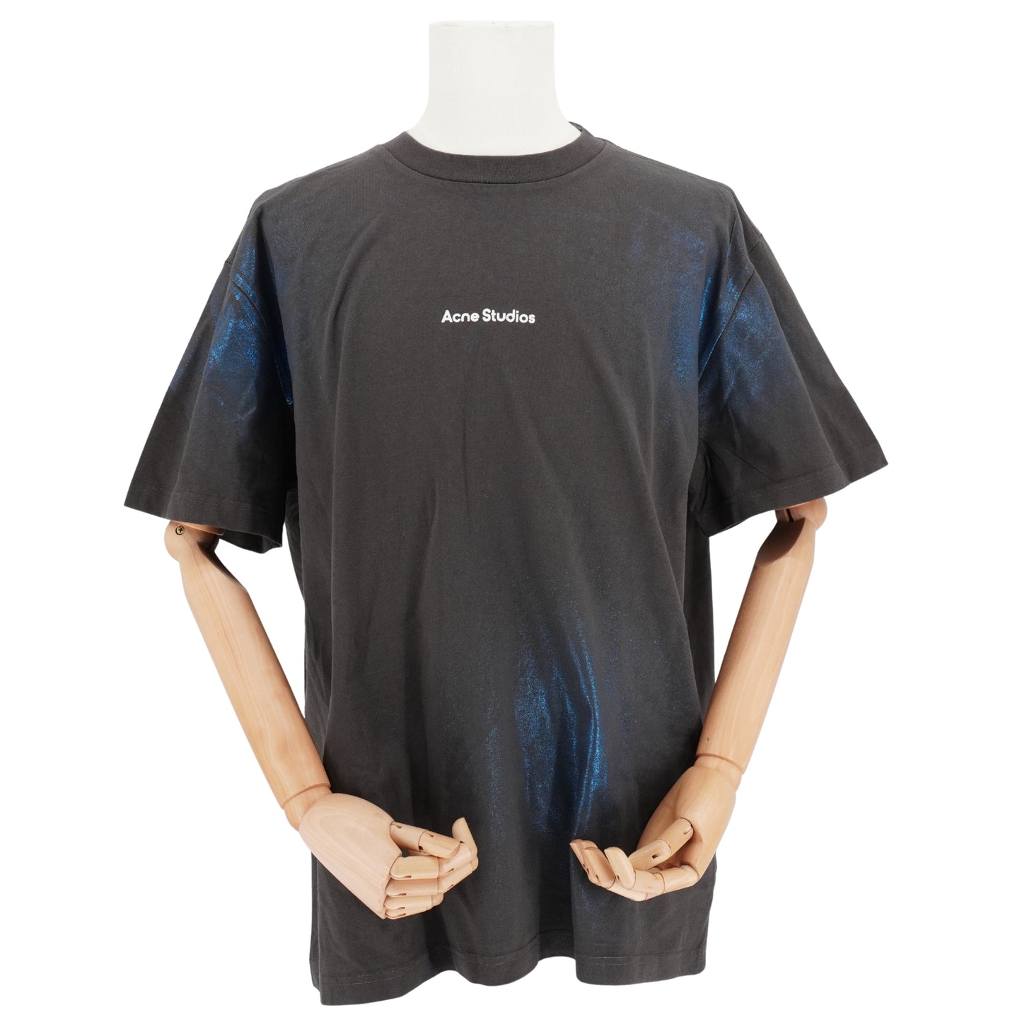 Acne Studios Playera Shiny Blue