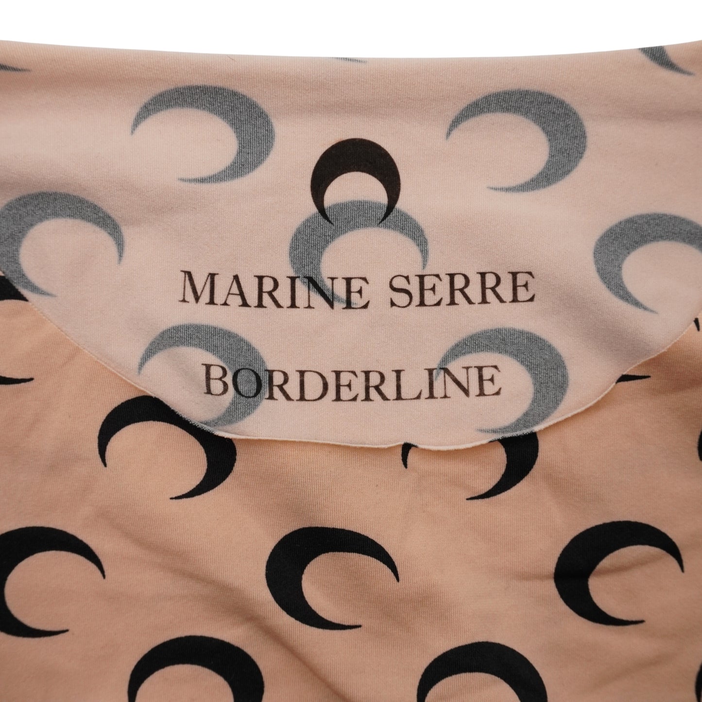 Marine Serre Playera Moon Print Manga Larga