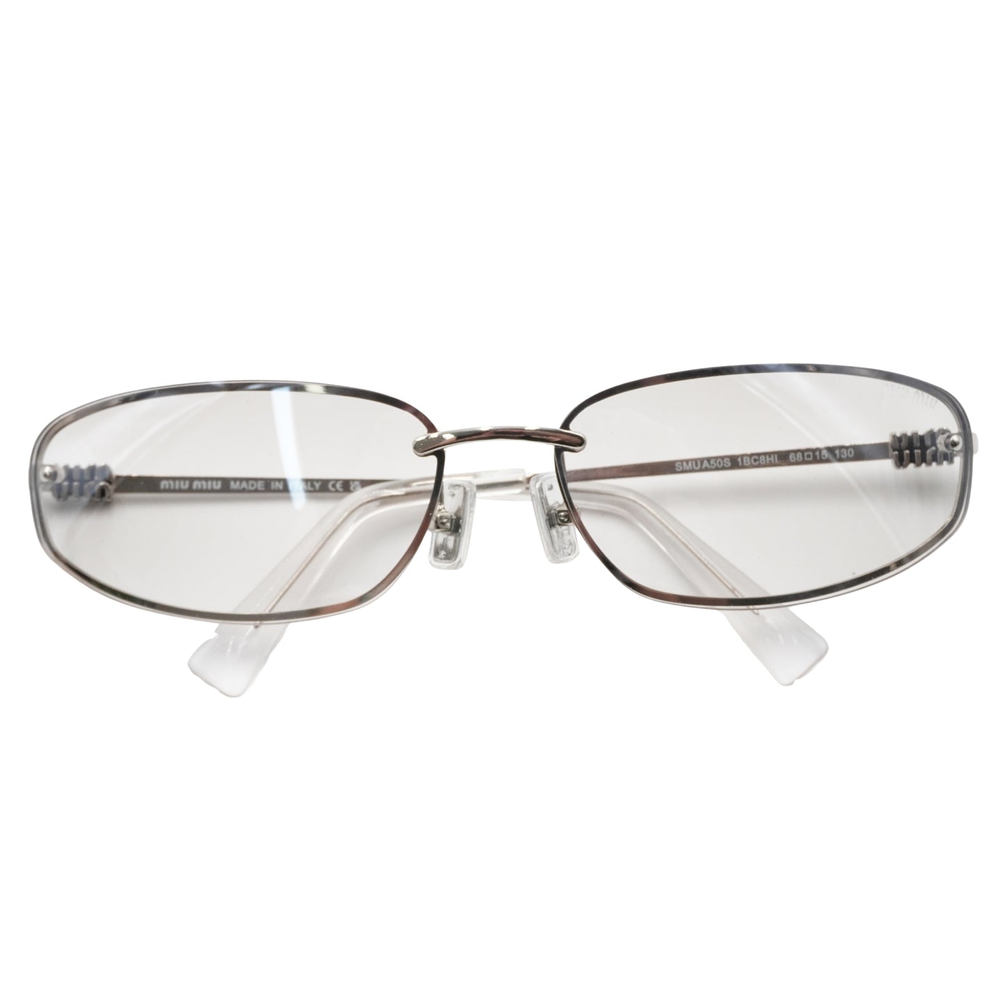 Lentes Opticos Miu Miu Nocturne Original plateado