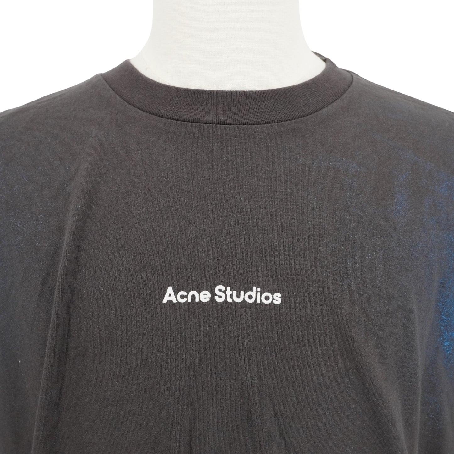 Acne Studios Playera Shiny Blue
