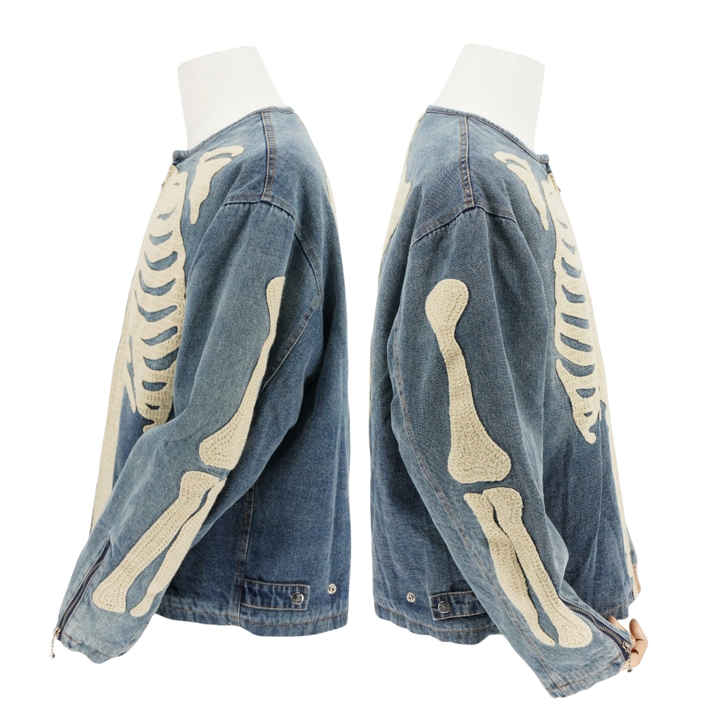 Chamarra Kapital Reversible Denim Jacket