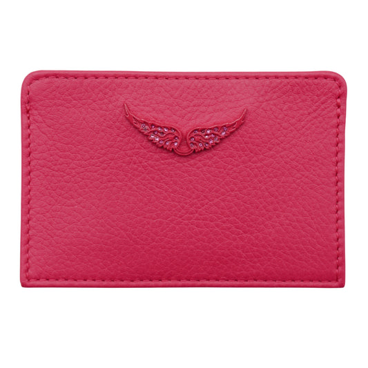 Tarjetero Zadig & Voltaire Leather Rosa