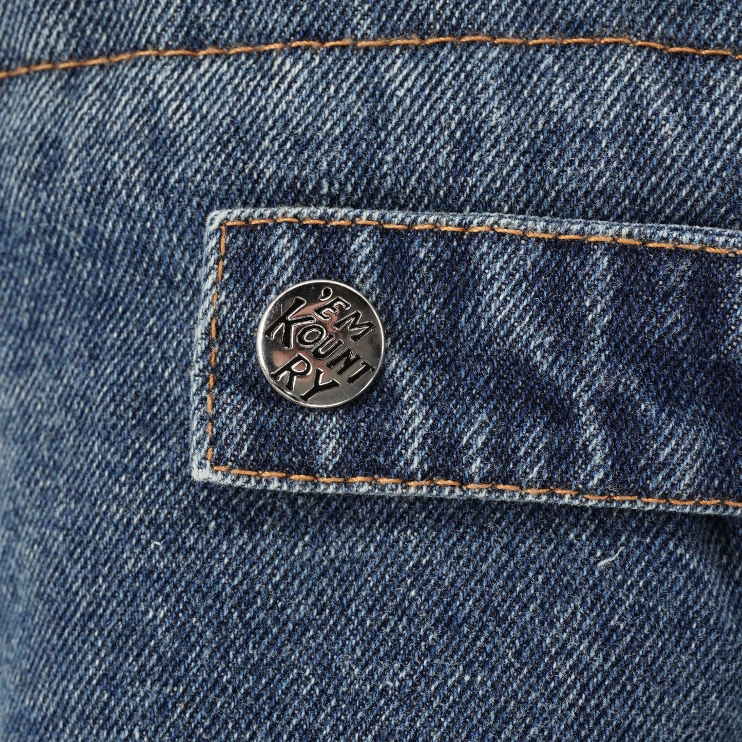 Chamarra Kapital Reversible Denim Jacket