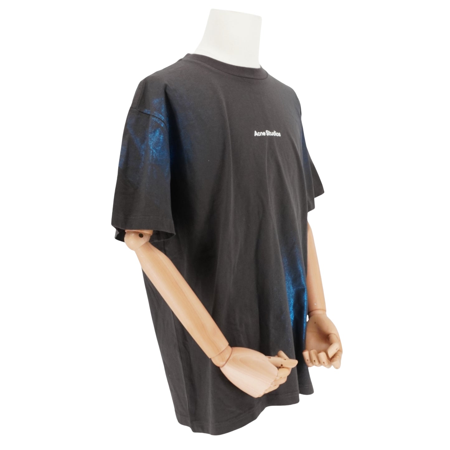 Acne Studios Playera Shiny Blue