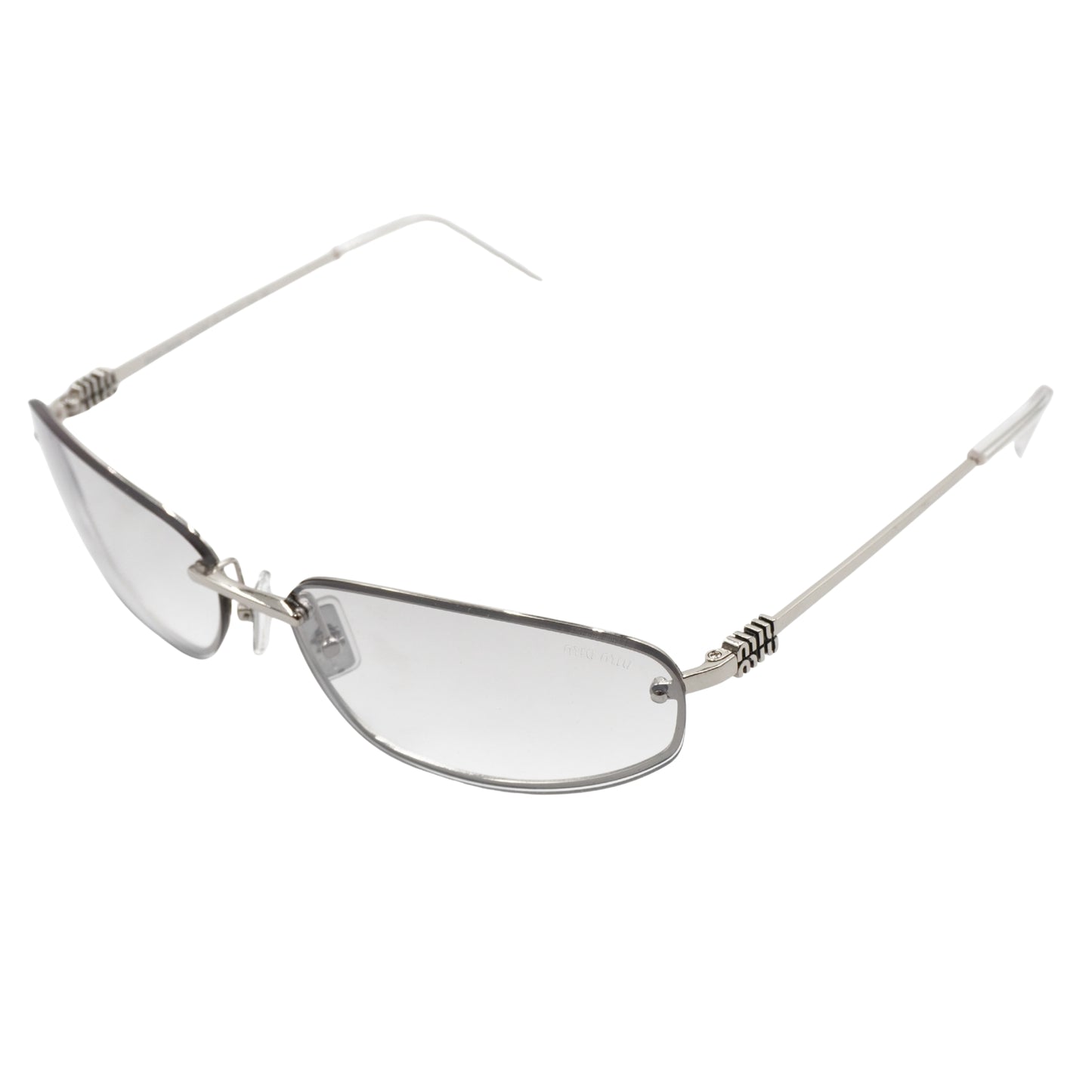 Lentes Opticos Miu Miu Nocturne Original plateado
